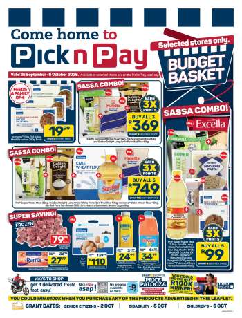 Pick n Pay QualiSave catalogue  - 25/09/2026 - 06/10/2026.