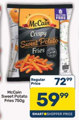 McCain Sweet Potato Fries 750g