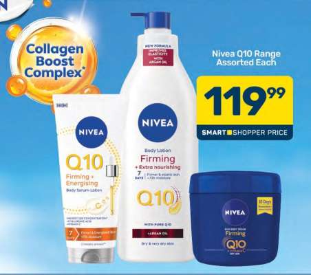 Nivea Q10 Range Assorted Each