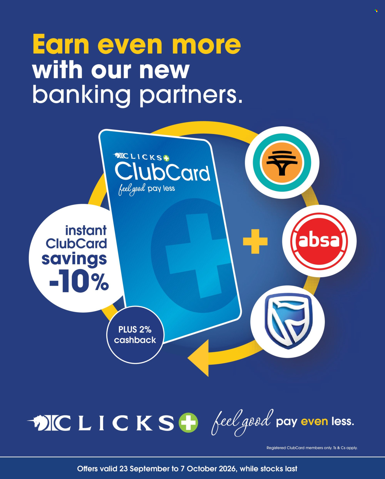 Clicks specials - 23/09/2026 - 07/10/2026. Page 1