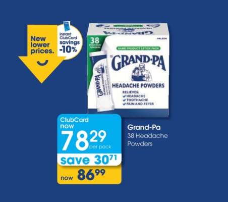 Grand-Pa 38 Headache Powders