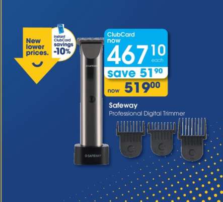 Safeway Professional Digital Trimmer
