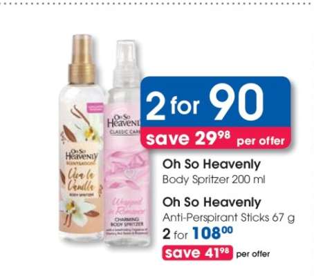 Oh So Heavenly Body Spritzer 200 ml