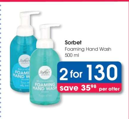 Sorbet Foaming Hand Wash 500 ml