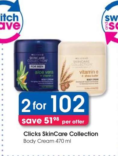 Clicks SkinCare Collection
