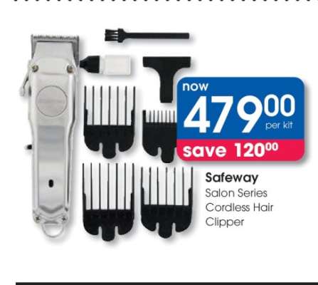 Safeway Salon Series Cordless Hair Clipper