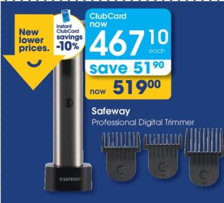 Safeway Professional Digital Trimmer