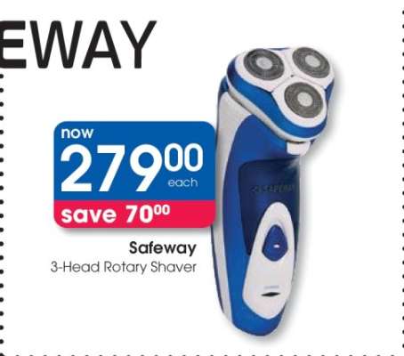 Safeway 3-Head Rotary Shaver