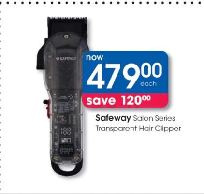 Safeway Salon Series Transparent Hair Clipper