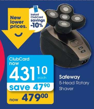 Safeway 5-Head Rotary Shaver