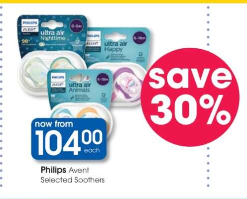 Philips Avent Selected Soothers