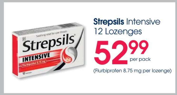 Strepsils Intensive 12 Lozenges