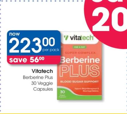 Vitatech Berberine Plus