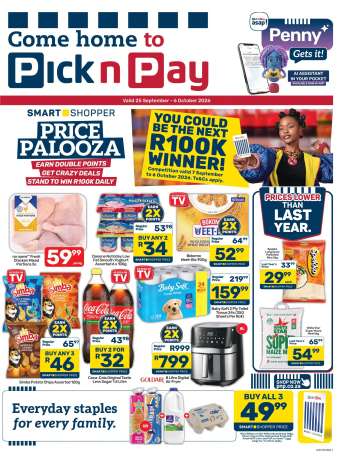 Pick n Pay Supermarket catalogue  - 25/09/2026 - 06/10/2026.