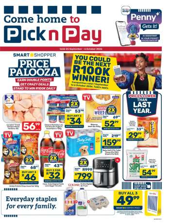 Pick n Pay Supermarket catalogue  - 25/09/2026 - 06/10/2026.