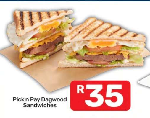 Pick n Pay Dagwood Sandwiches