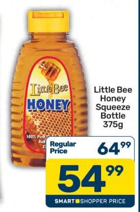 Little Bee Honey Squeeze Bottle 375g
