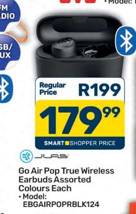 Go Air Pop True Wireless Earbuds Assorted Colours Each