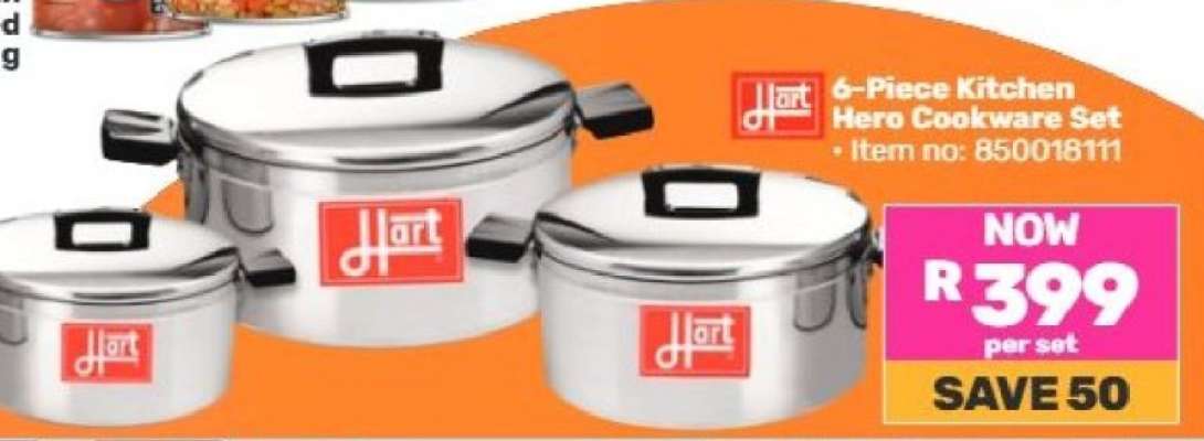 6-Piece Kitchen Hero Cookware Set