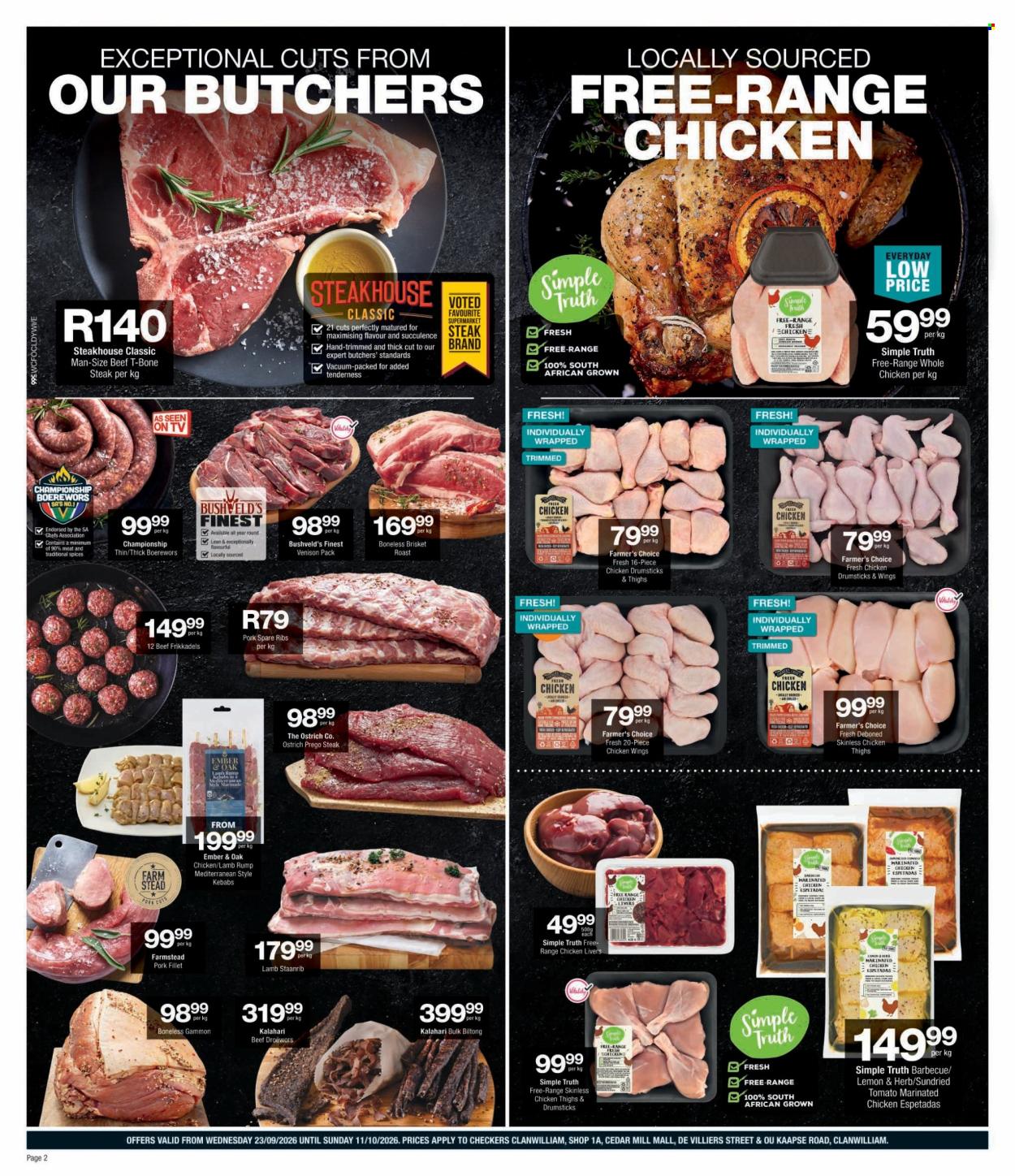 Checkers specials - 23/09/2026 - 11/10/2026. Page 2