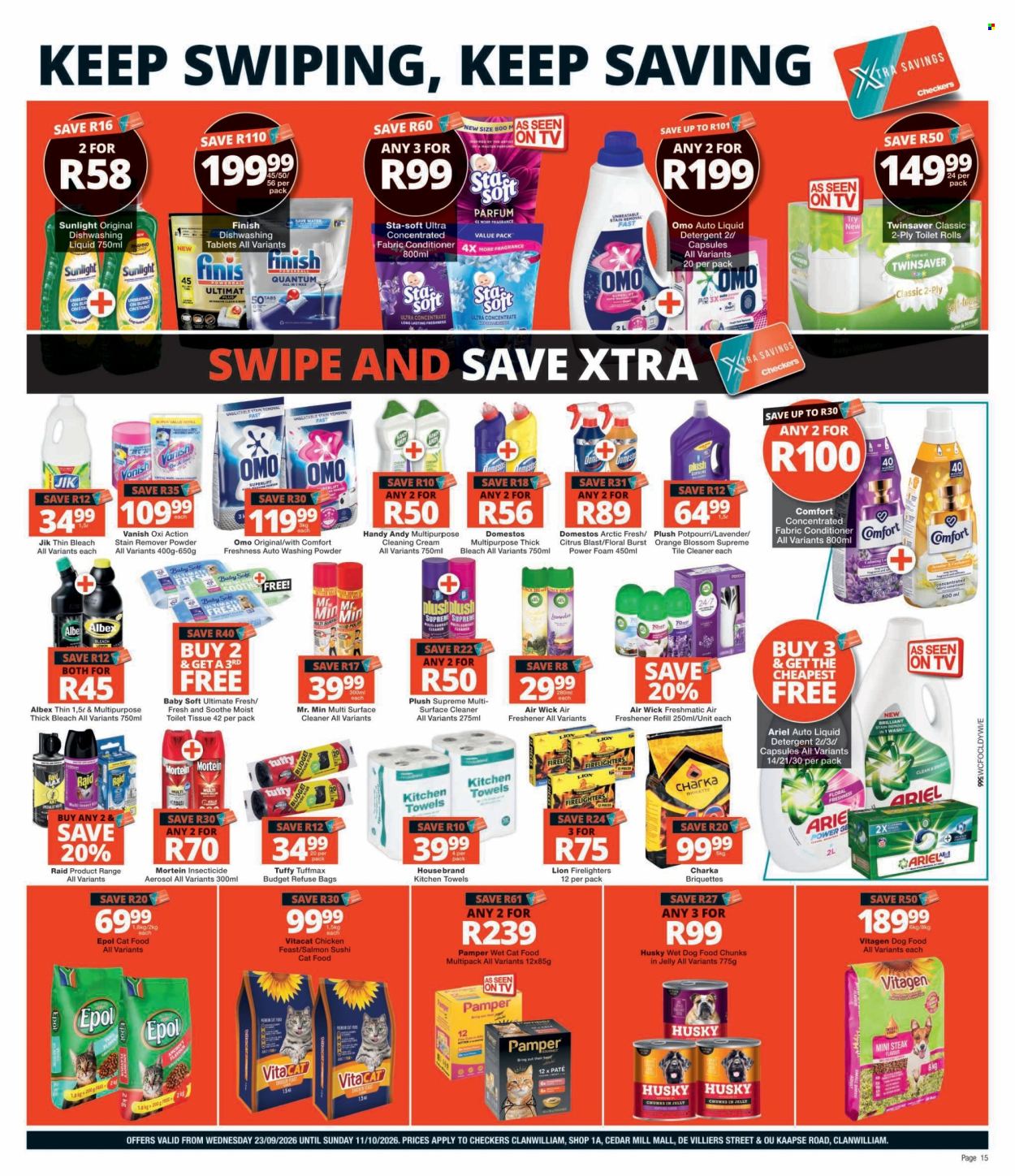 Checkers specials - 23/09/2026 - 11/10/2026. Page 15