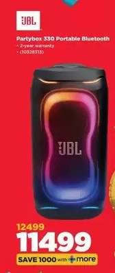 JBL Partybox 330 Portable Bluetooth