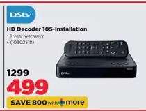 HD Decoder 10S-Installation