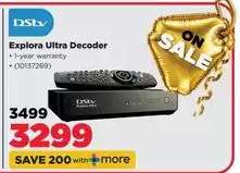 DSTV Explora Ultra Decoder