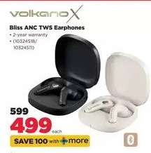 VolkanoX Bliss ANC TWS Earphones
