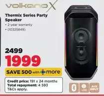 VolkanoX Thermix Series Party Speaker