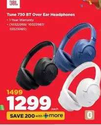 Tune 730 BT Over Ear Headphones