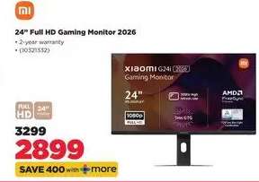 24" Full HD Gaming Monitor 2026