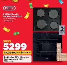 DEFY DCB822E Bundle DB0482E & DHD332