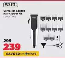 WAHL Complete Corded Hair Clipper Kit