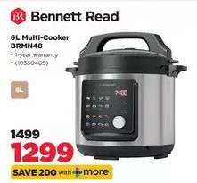 Bennett Read 6L Multi-Cooker BRMN48