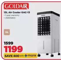 Goldair 13L Air Cooler GAC-13