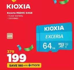 KIOXIA Exceria MSDHC 64GB