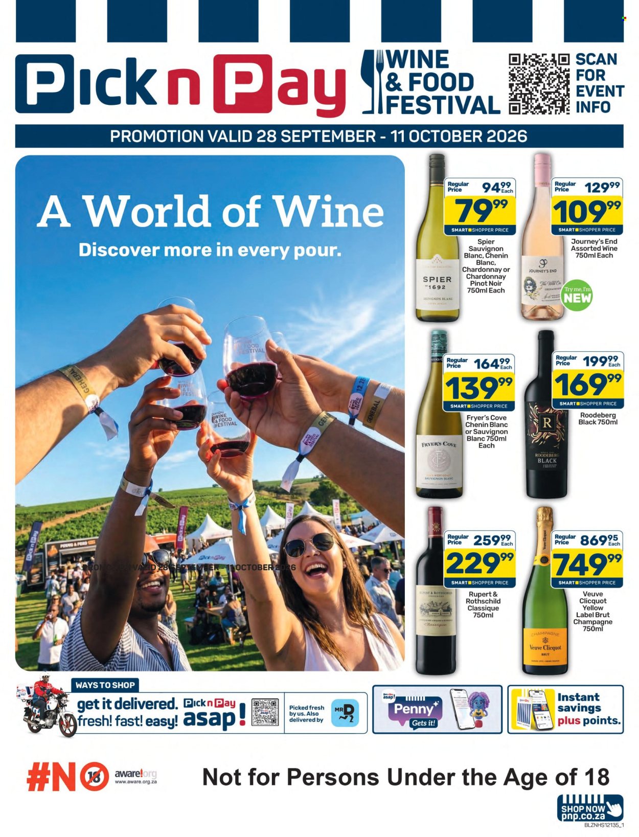 Pick n Pay Liquor specials - 28/09/2026 - 11/10/2026. Page 1