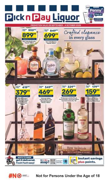 Pick n Pay catalogue  - 28/09/2026 - 04/10/2026.