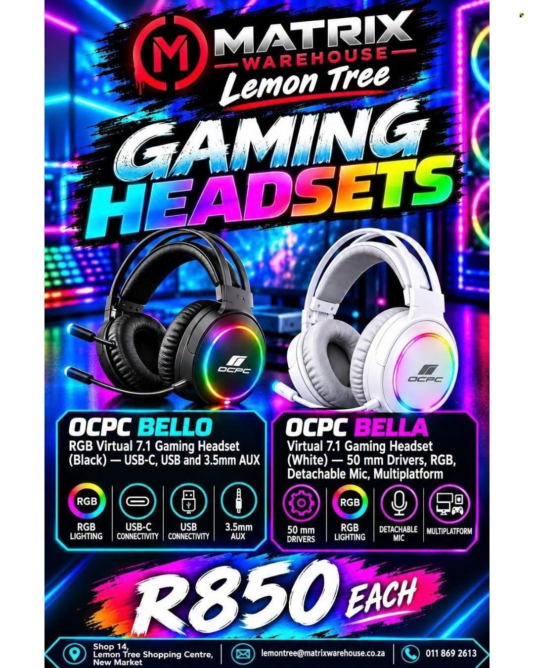 Matrix Warehouse specials. Page 4