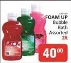 FOAM UP Bubble Bath Assorted