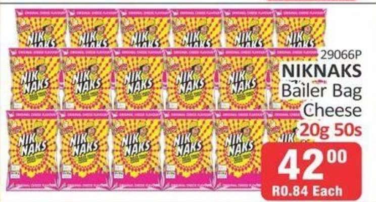 NIKNAKS Bailer Bag Cheese