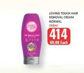 LOVING TOUCH HAIR REMOVAL CREAM NORMAL