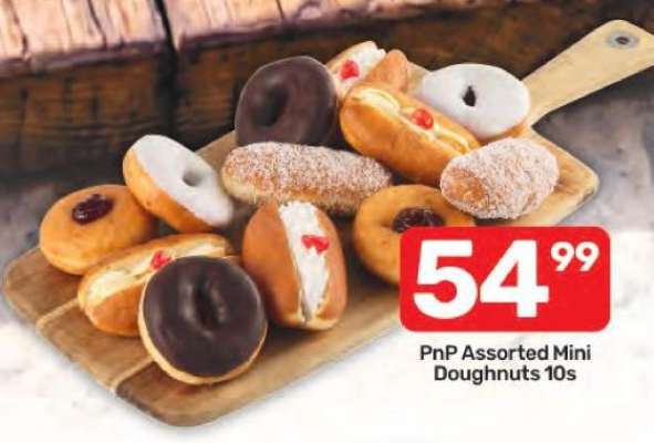 PnP Assorted Mini Doughnuts 10s
