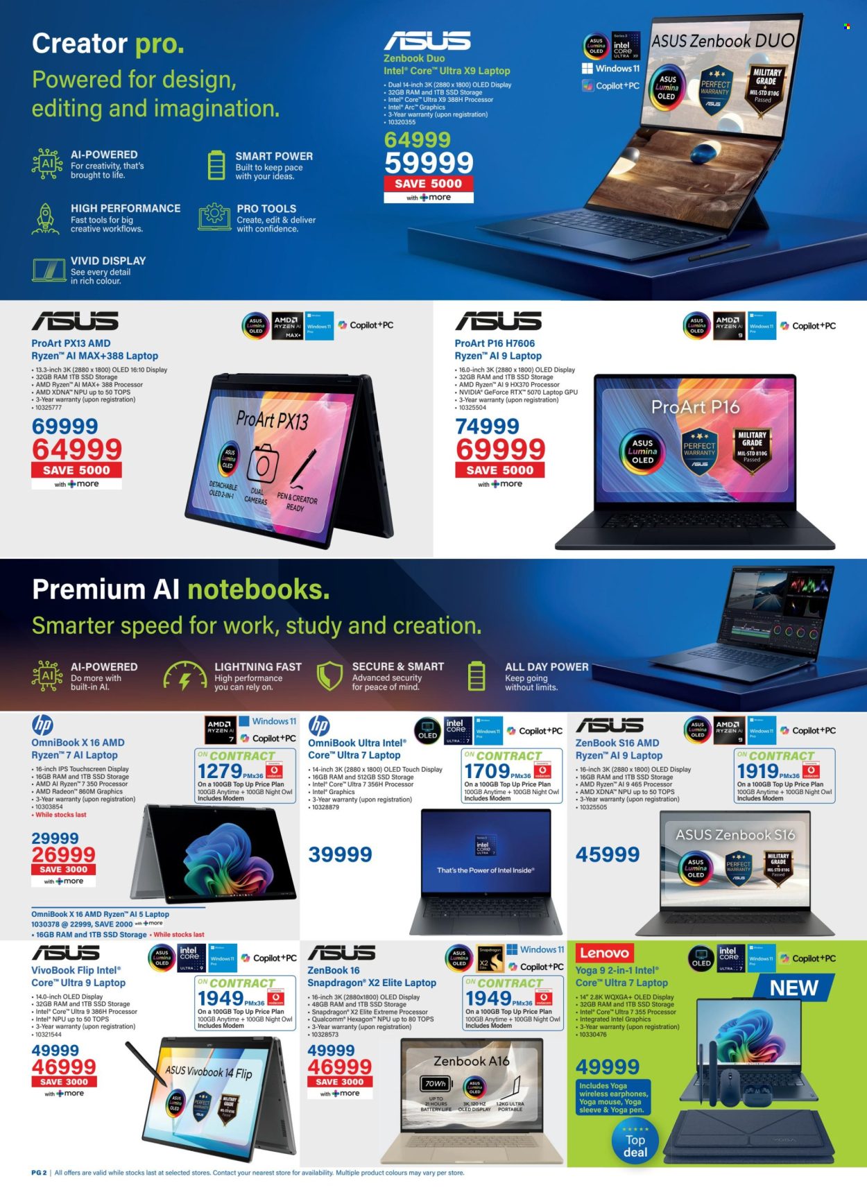 Incredible Connection specials - 29/09/2026 - 01/11/2026. Page 2