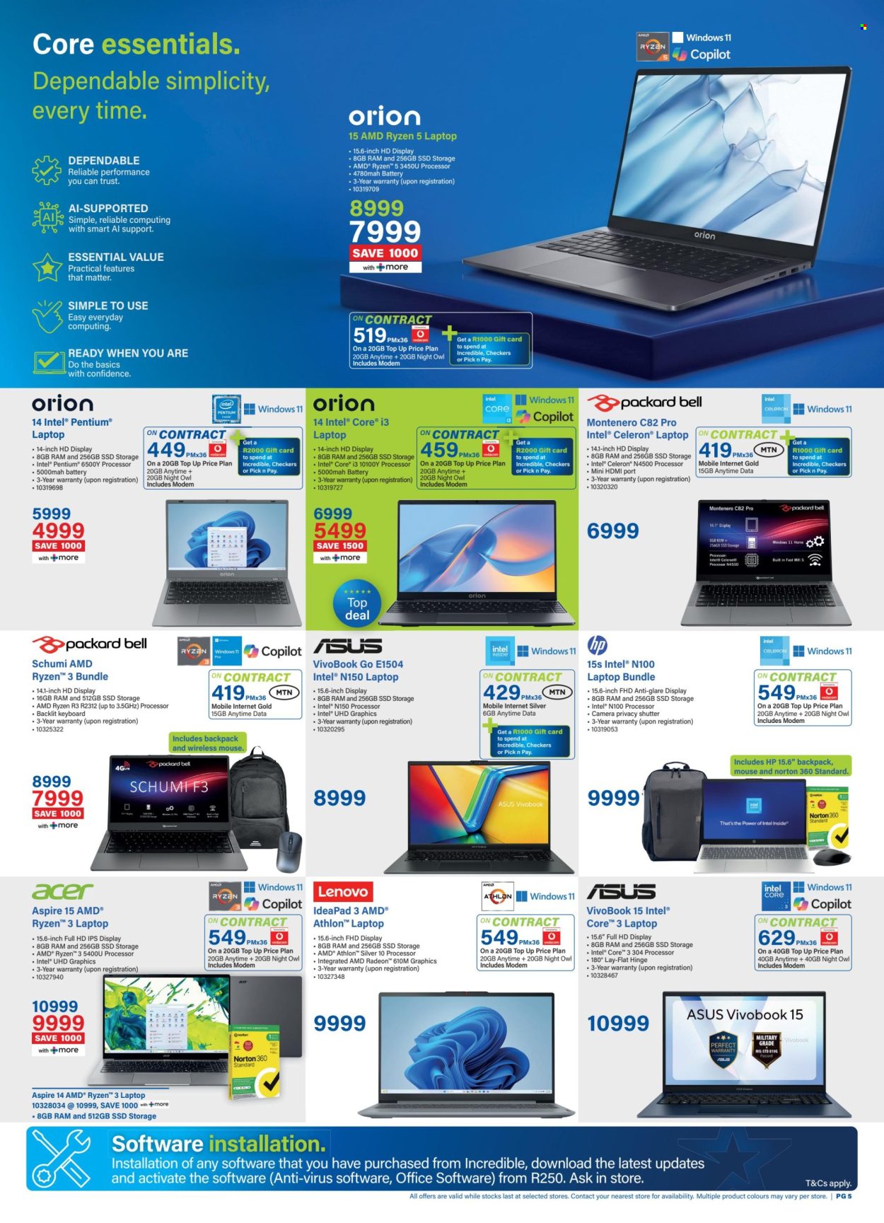 Incredible Connection specials - 29/09/2026 - 01/11/2026. Page 5