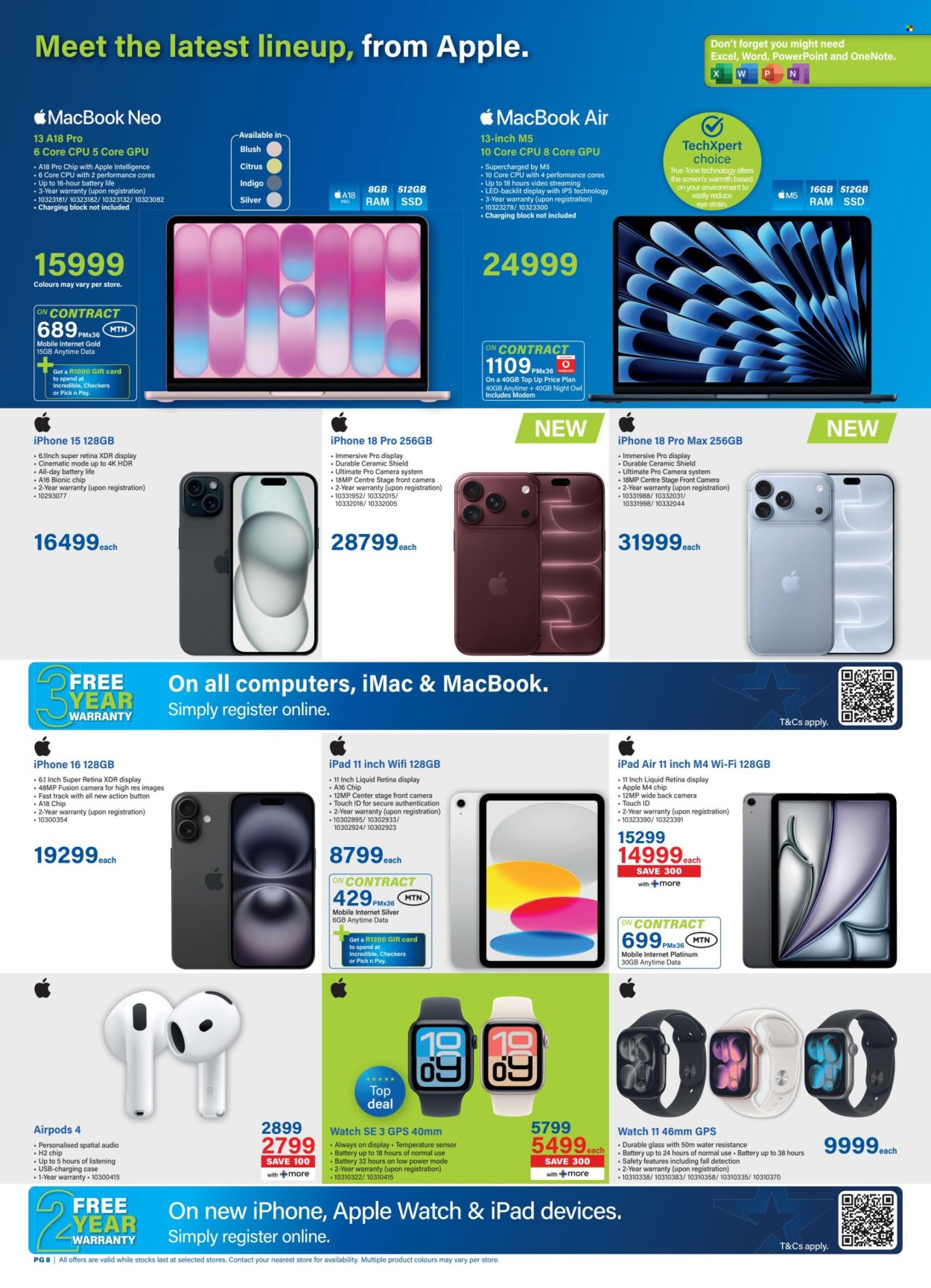 Incredible Connection specials - 29/09/2026 - 01/11/2026. Page 8