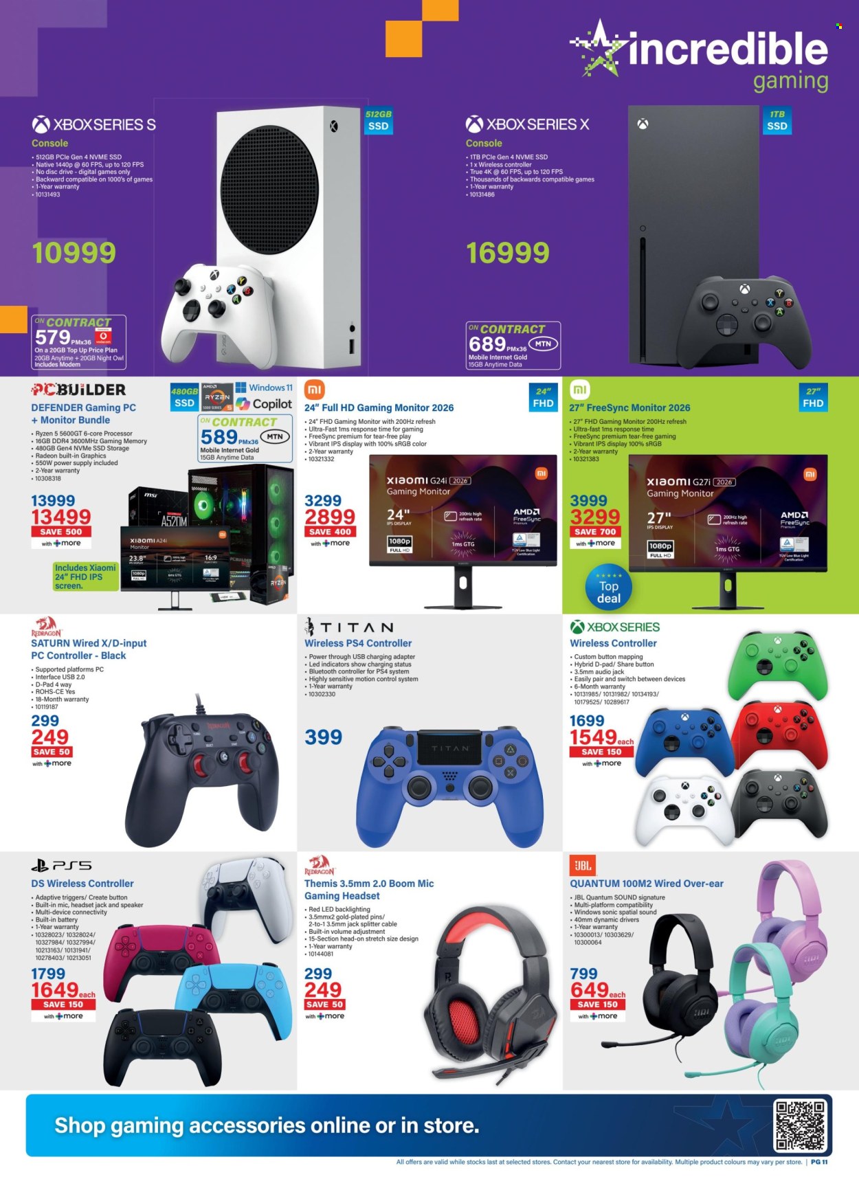 Incredible Connection specials - 29/09/2026 - 01/11/2026. Page 11