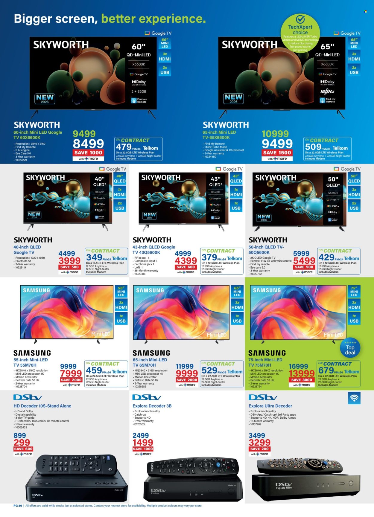 Incredible Connection specials - 29/09/2026 - 01/11/2026. Page 26