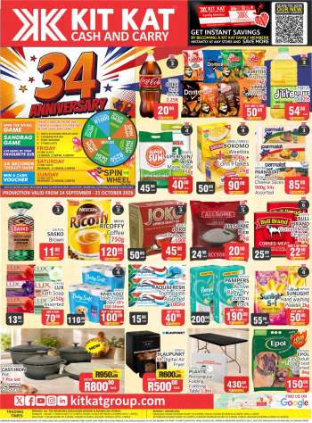 Kit Kat Cash & Carry catalogue  - 24/09/2026 - 21/10/2026.